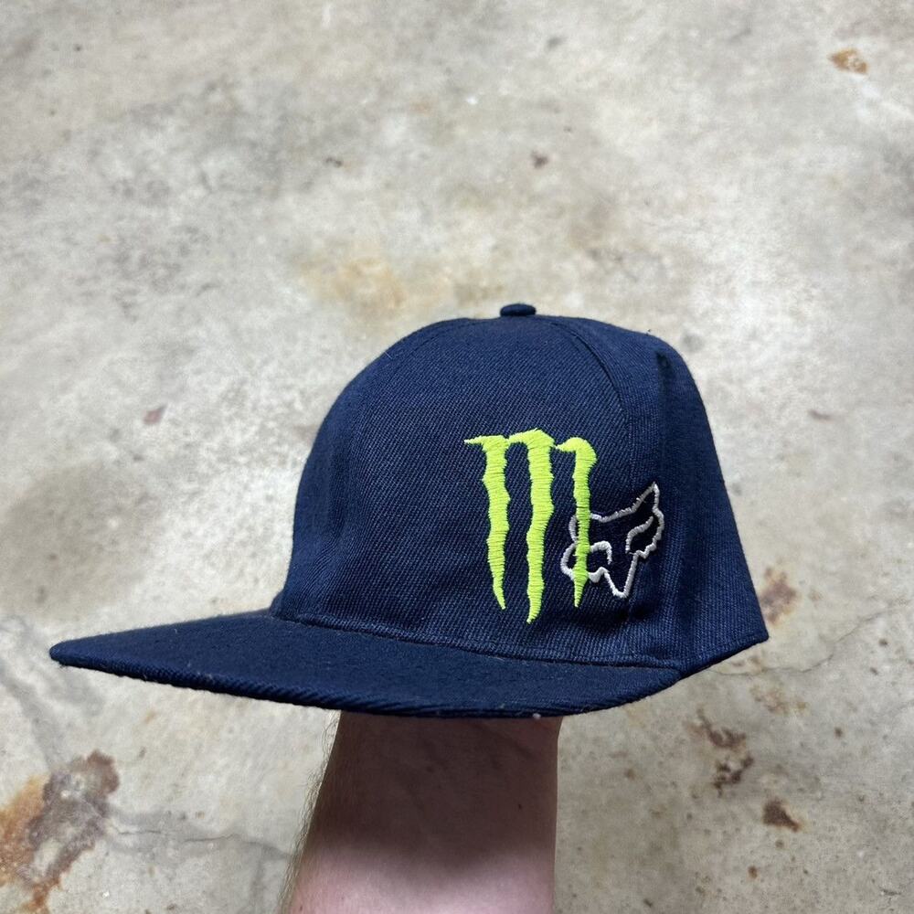 VTG Y2K Fox Racing x Monster Energy Fitted Hat